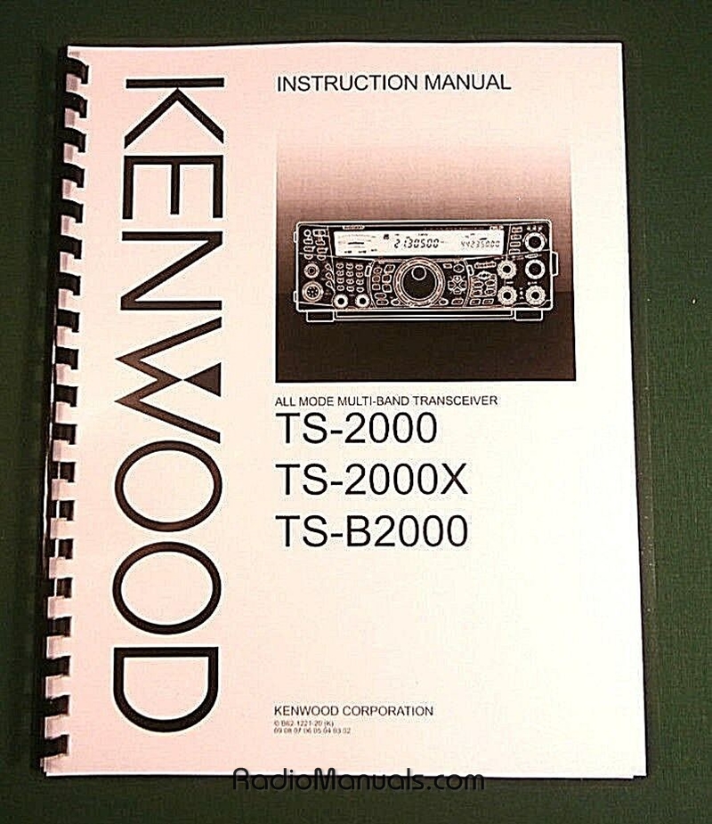 Kenwood TS-2000 Instruction Manual